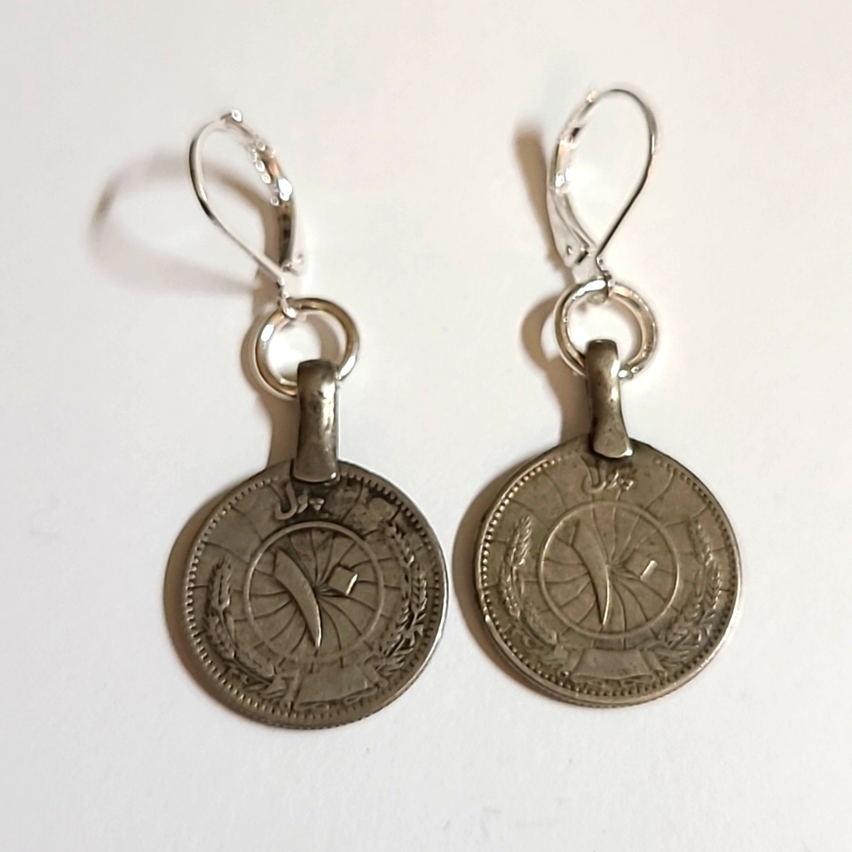 Earrings From Coins From Another Country